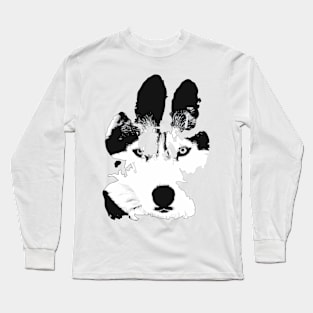 T Shirt dog paw ladies heart Long Sleeve T-Shirt